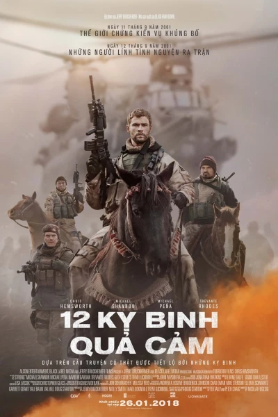 12 Kỵ Binh Quả Cảm - 12 Strong (2018)